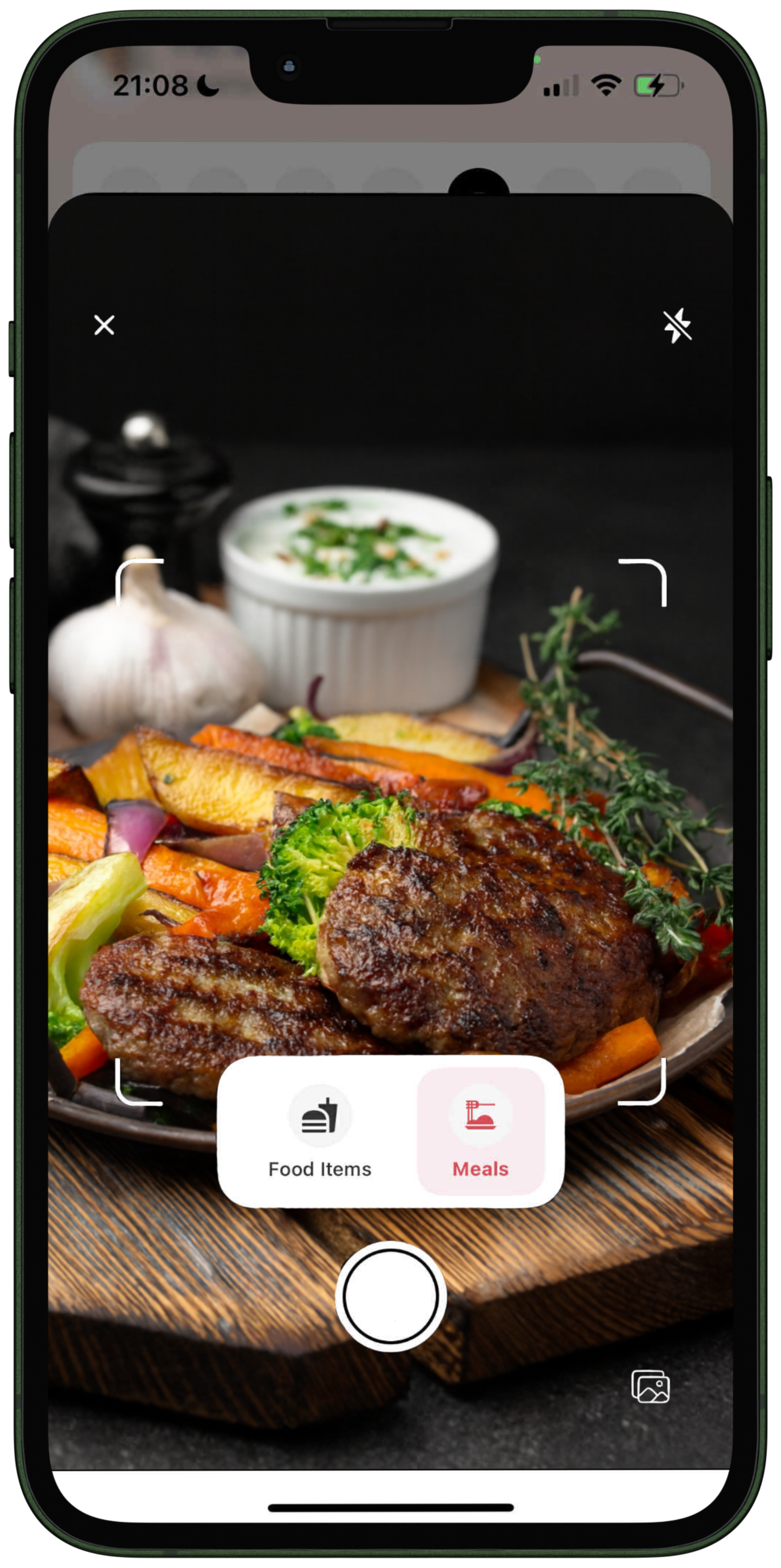 Track you own meals or scan them
